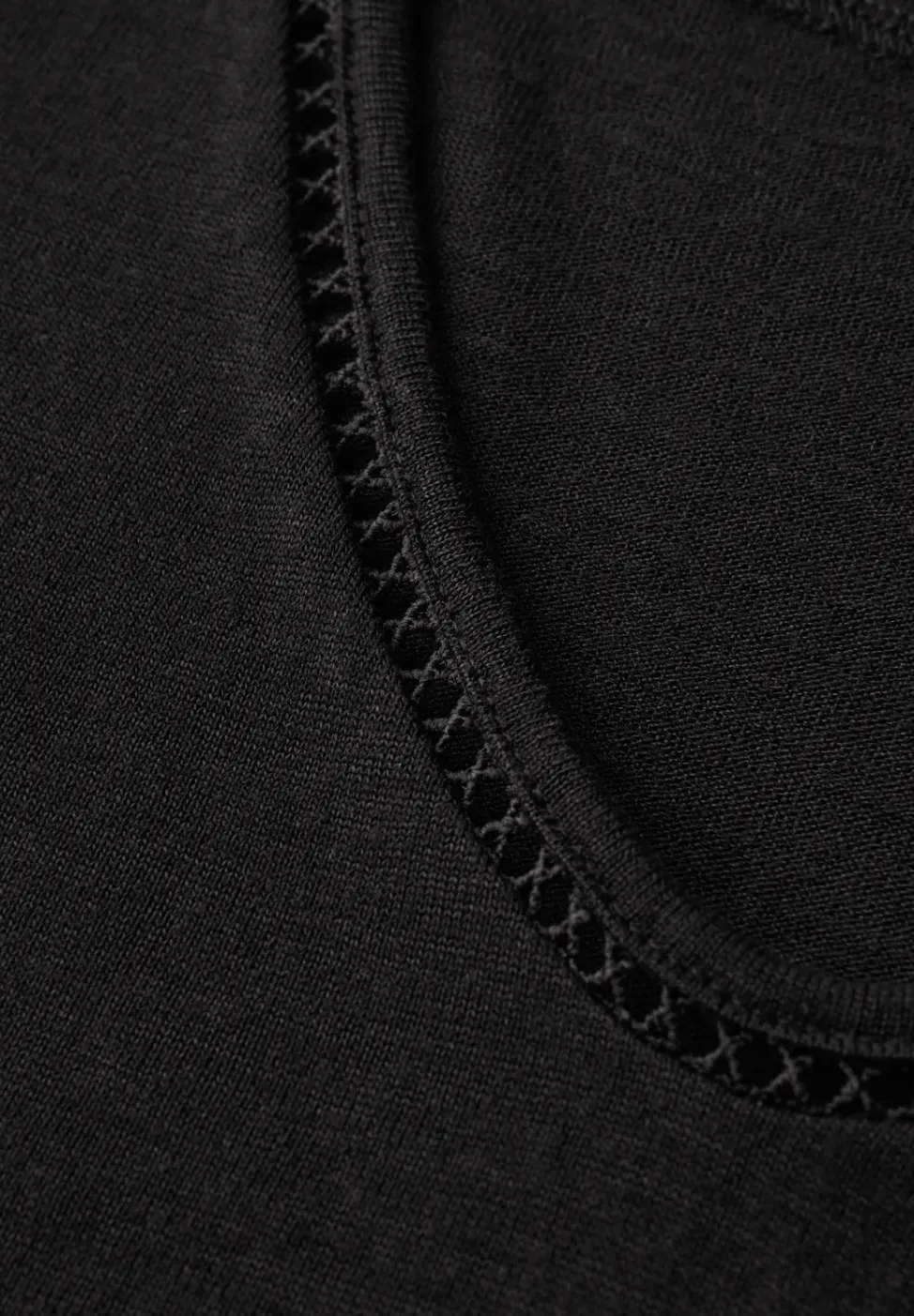 Leinen-Look T-Shirt