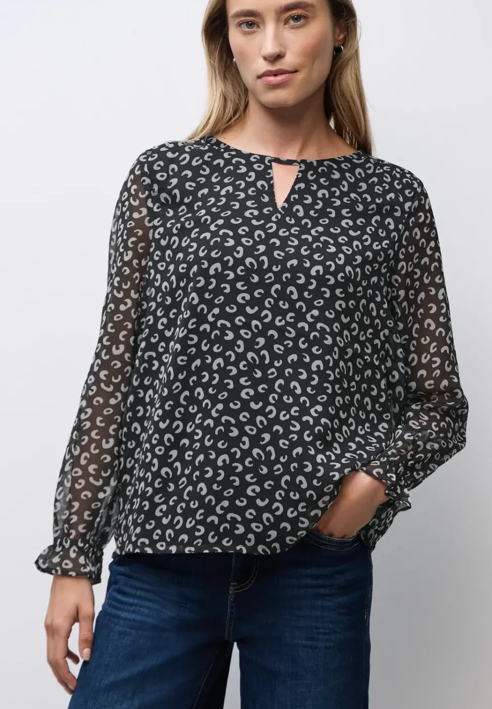 Leo Chiffon Tunika