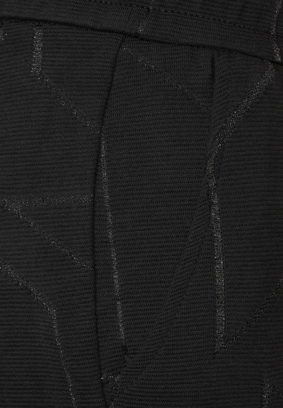 Loose Fit Jacquard Culotte