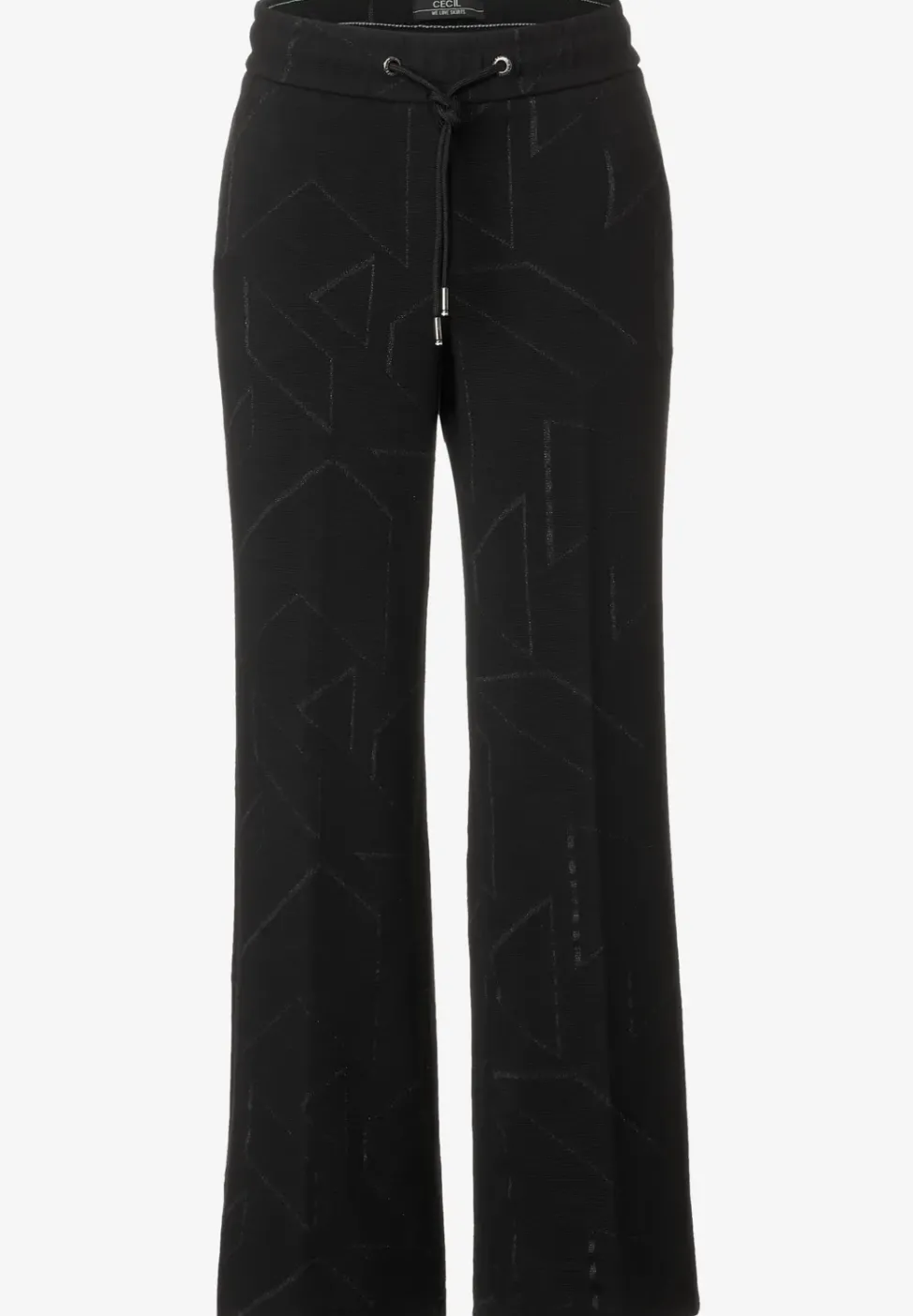 Loose Fit Jacquard Culotte
