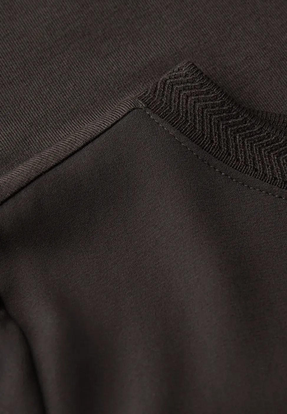 Materialmix Chiffon Shirt