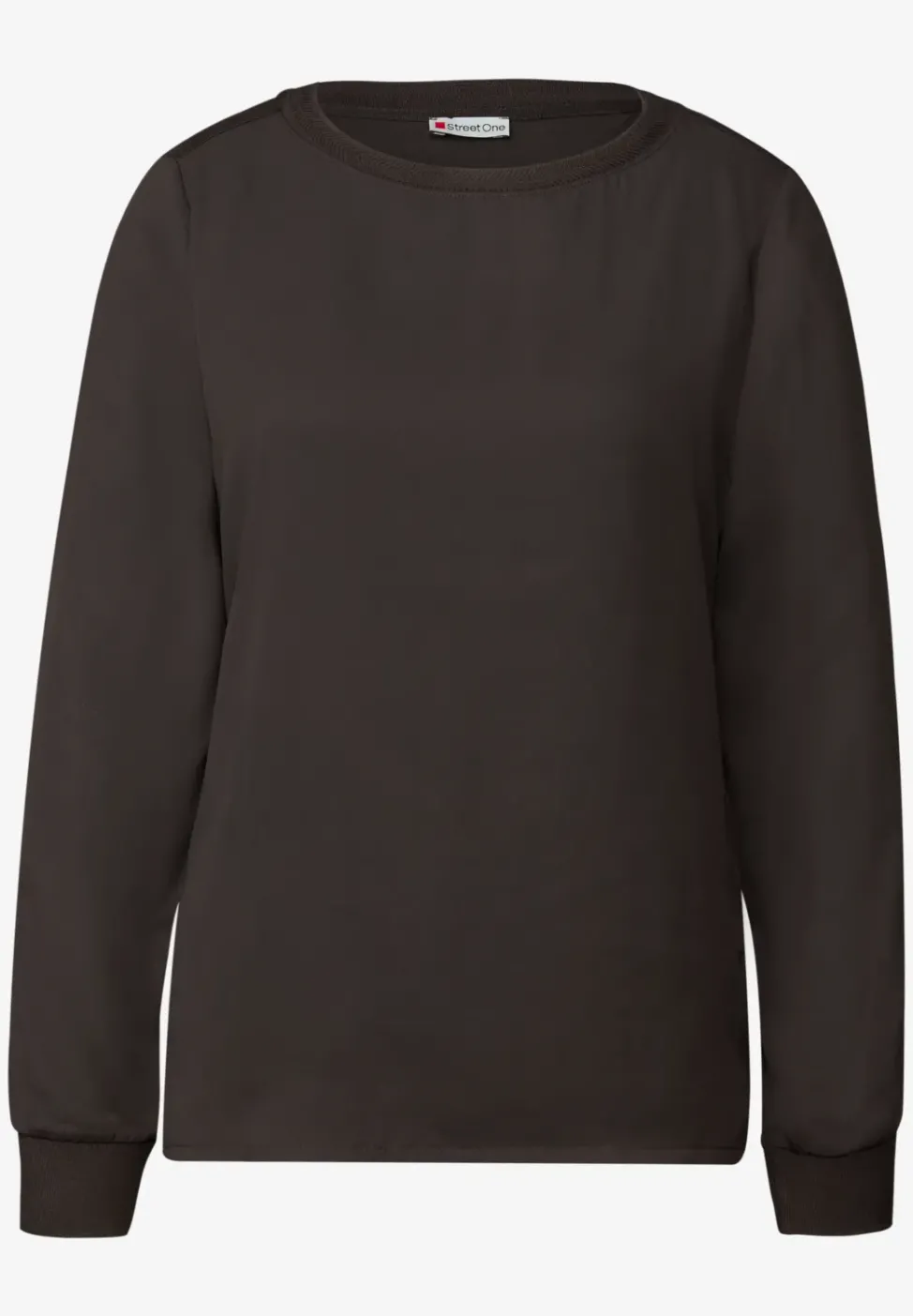 Materialmix Chiffon Shirt