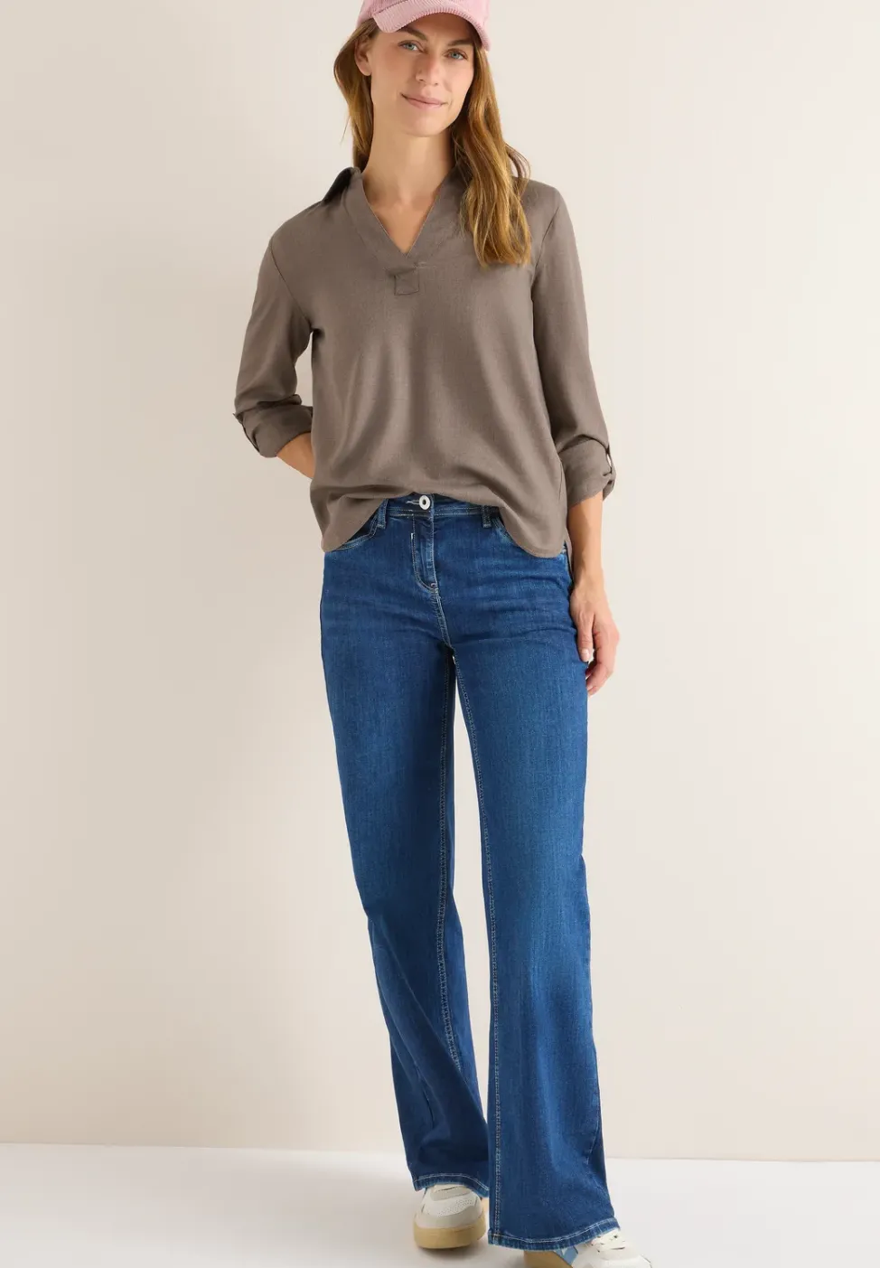 Melange Bluse