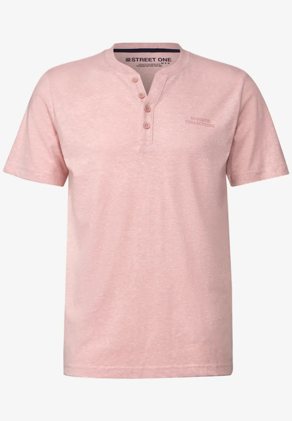 Melange Henley T-Shirt