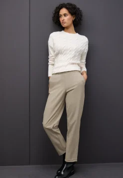 Melange Hose mit Detail