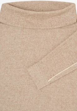 Melange Shirt mit Tape