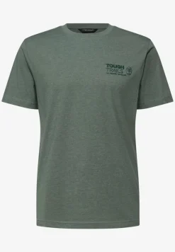 Melange-Look T-Shirt