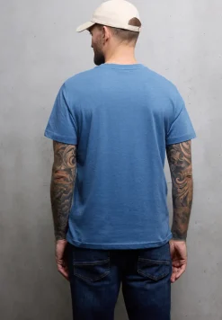 Melange-Look T-Shirt