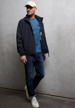 Melange-Look T-Shirt