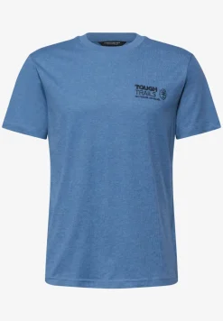 Melange-Look T-Shirt
