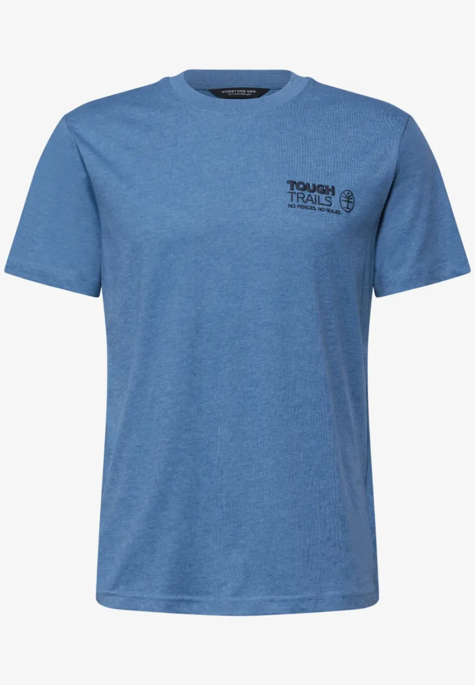 Melange-Look T-Shirt