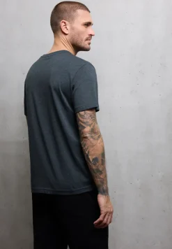 Melange-Look T-Shirt