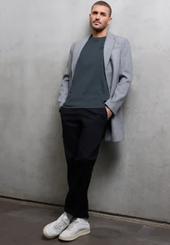Melange-Look T-Shirt