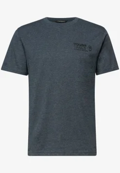 Melange-Look T-Shirt