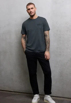 Melange-Look T-Shirt