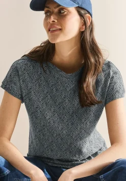 Melange-Look Shirt