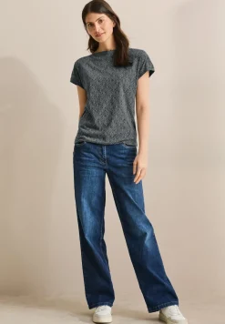 Melange-Look Shirt
