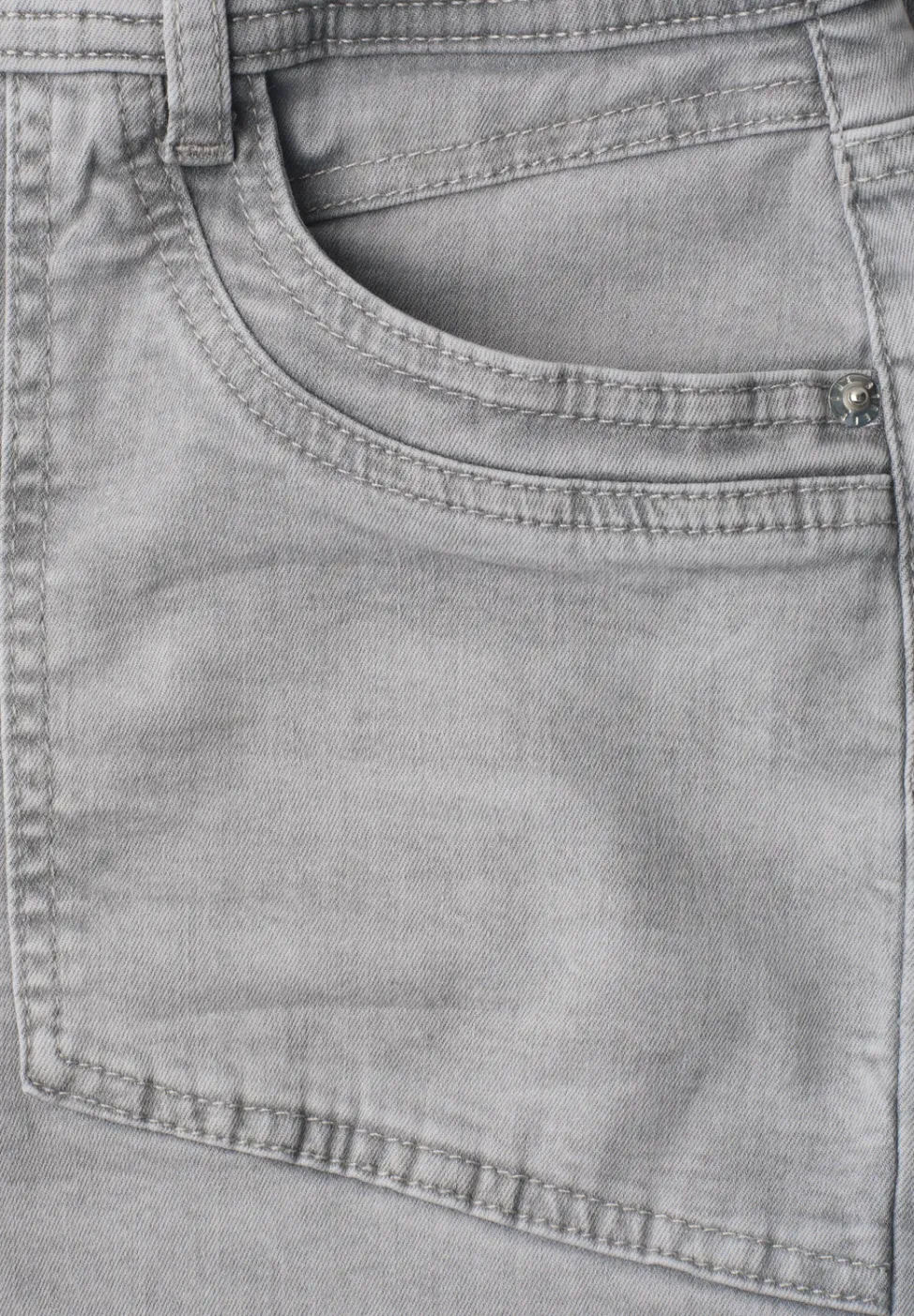 Mid Waist Jeans Culotte im Loose Fit