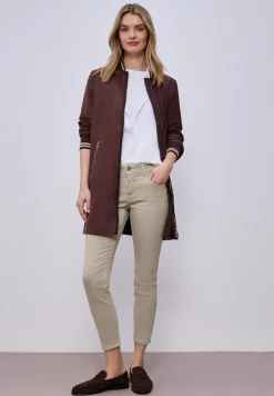 Mid Waist Slim Leg Jeans im Casual Fit