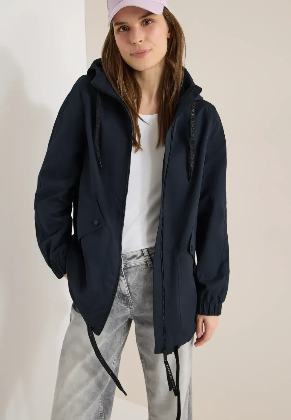 Midi-Jacke