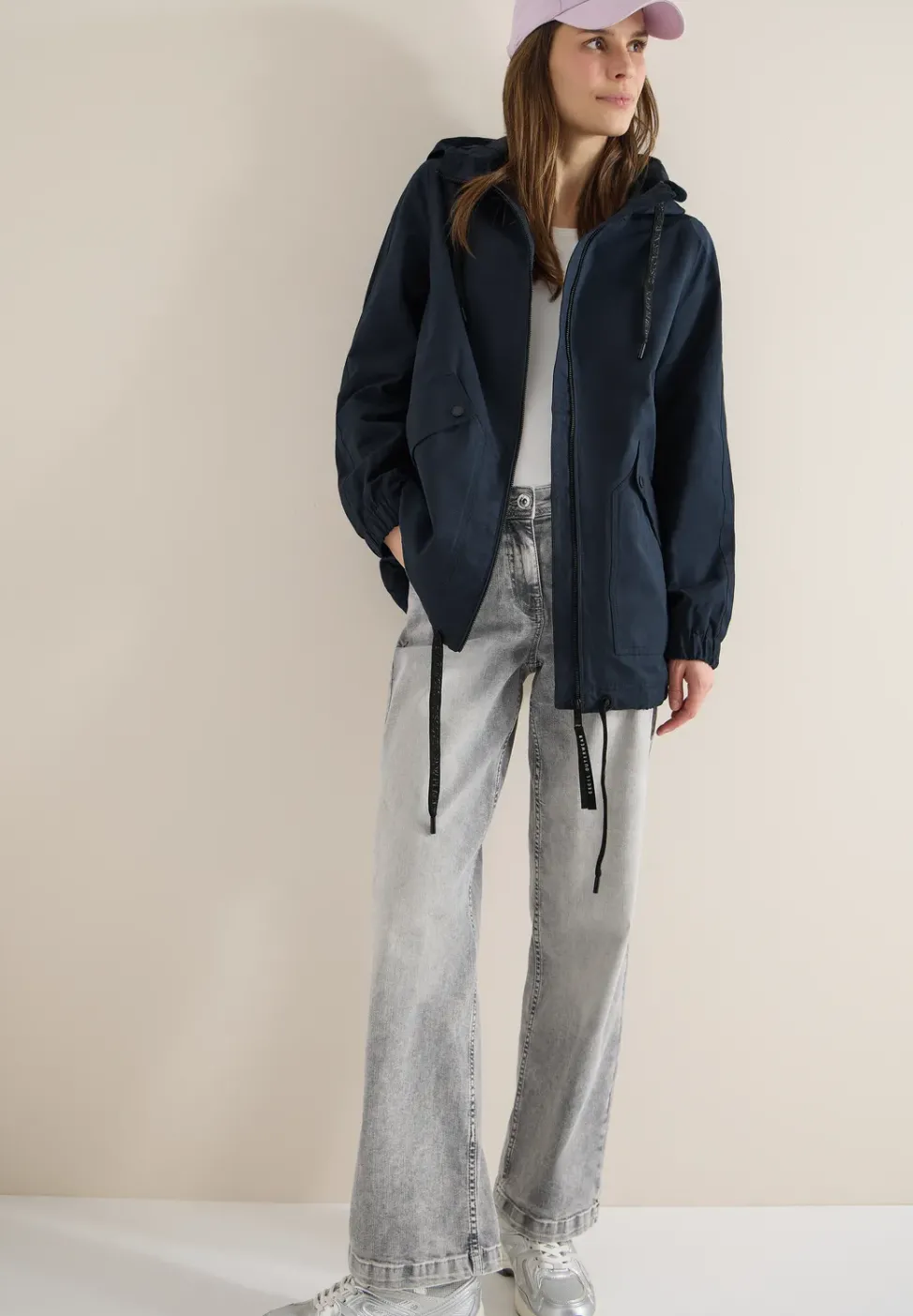 Midi-Jacke
