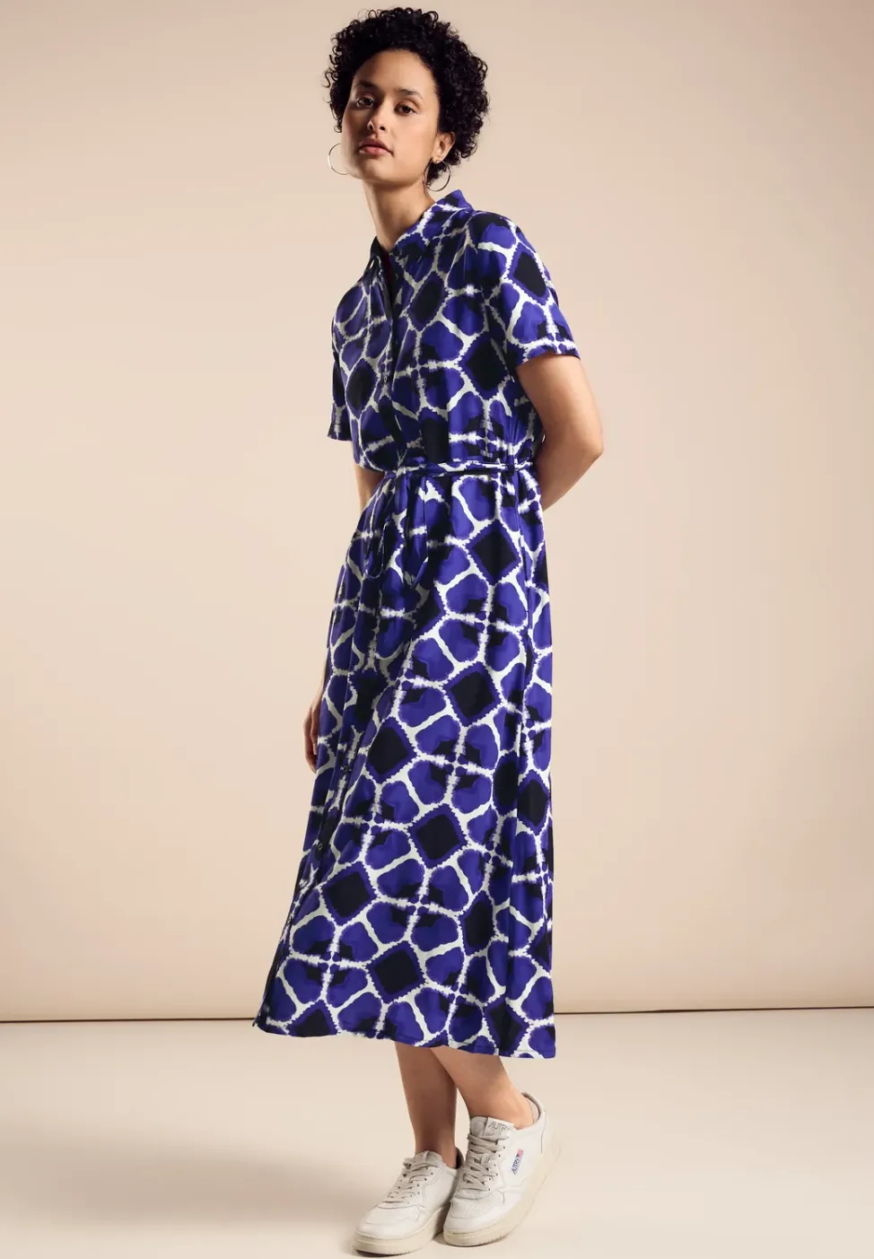 Midikleid mit Print