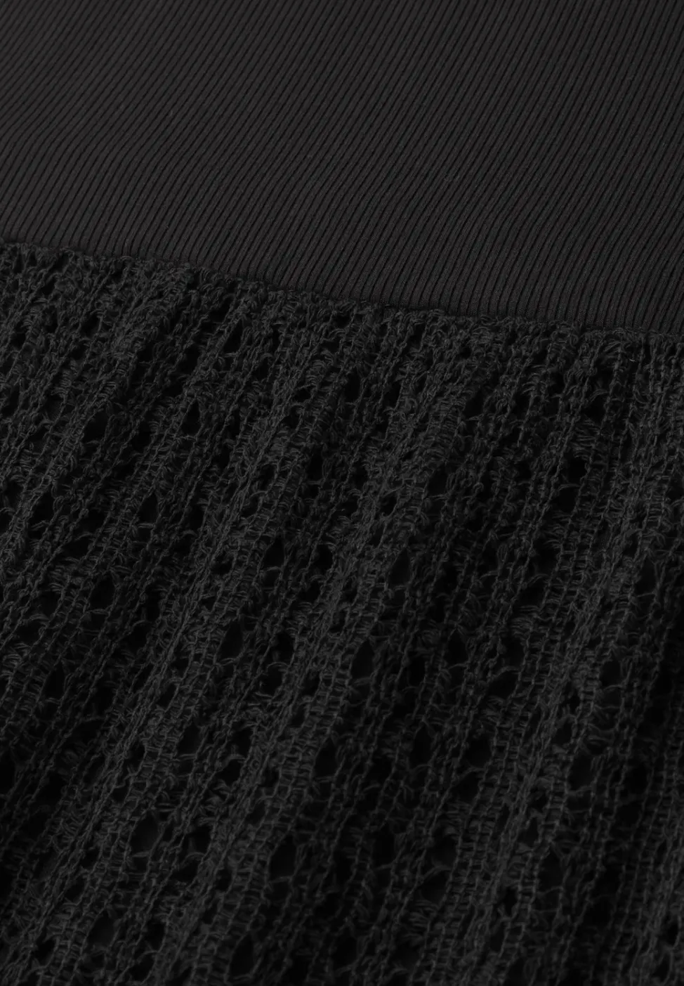 Midikleid mit Rock aus Spitze