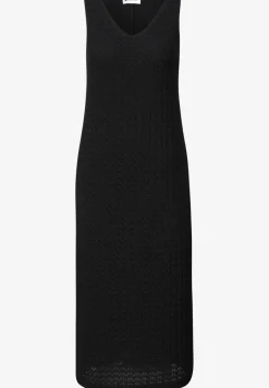 Midi-Kleid mit V-Neck aus Spitze