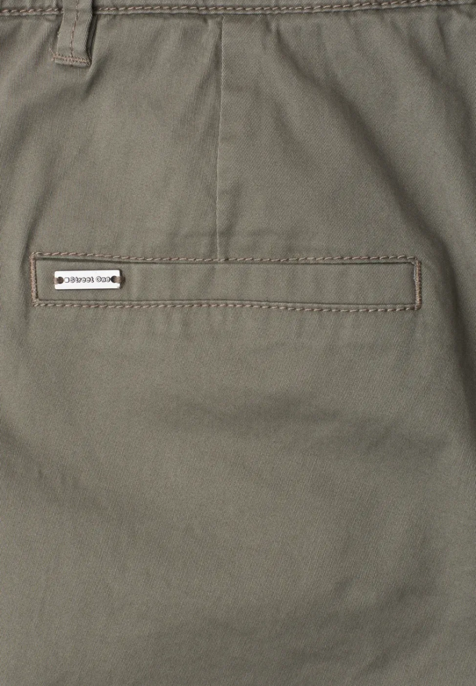 Mid Waist Chino Shorts im Casual Fit