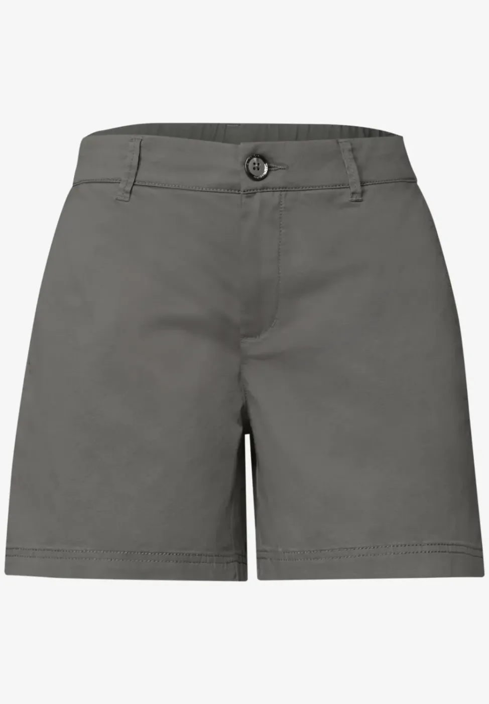 Mid Waist Chino Shorts im Casual Fit