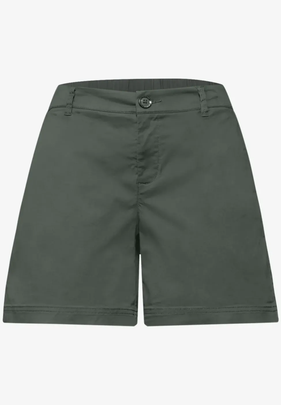 Mid Waist Chino Shorts im Casual Fit