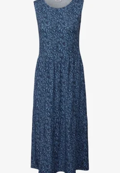 Minimal Print Jersey-Kleid