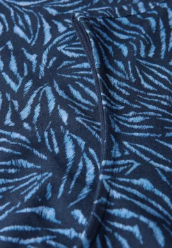 Minimal Print Jersey-Kleid