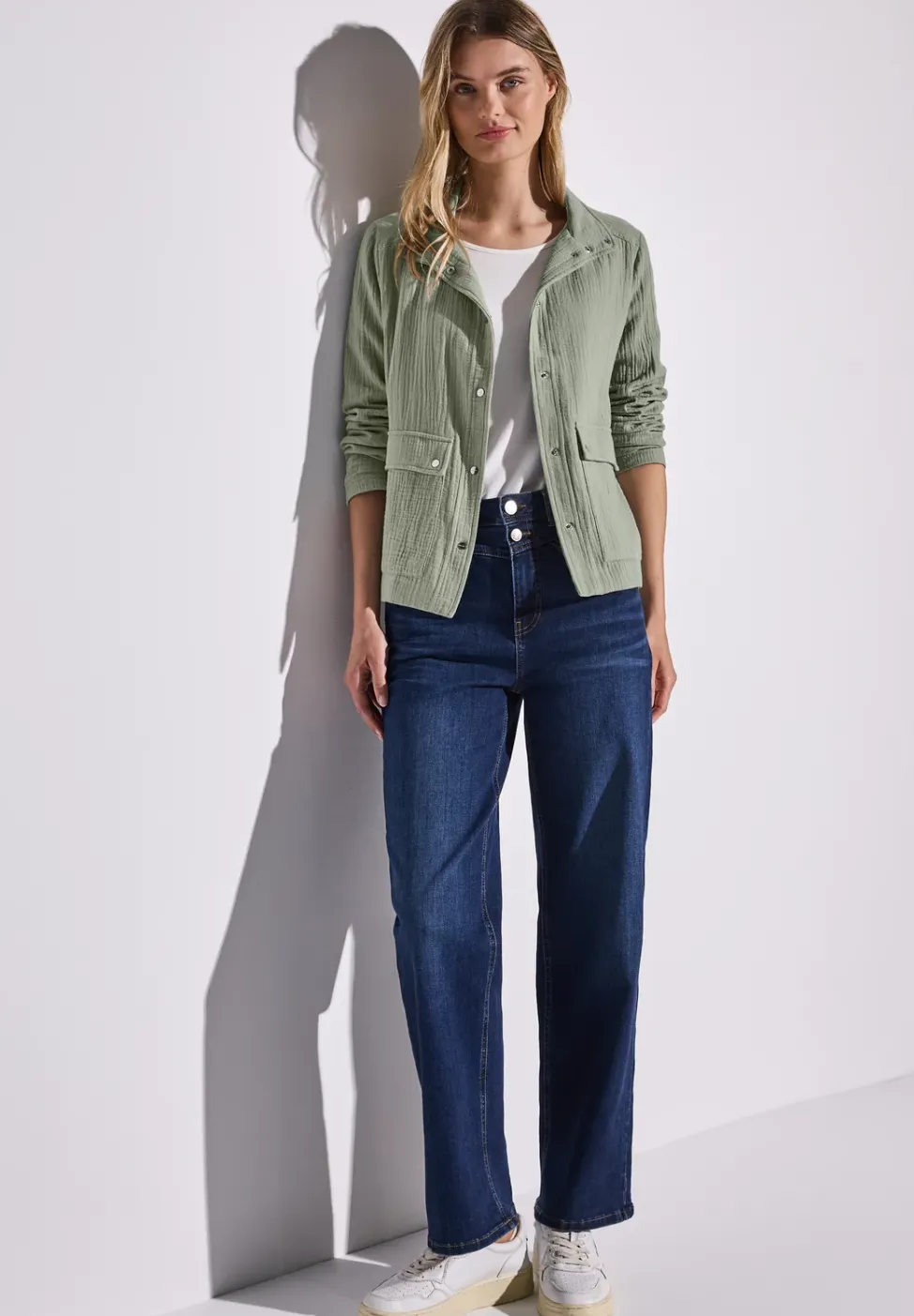 Musselin Jacke