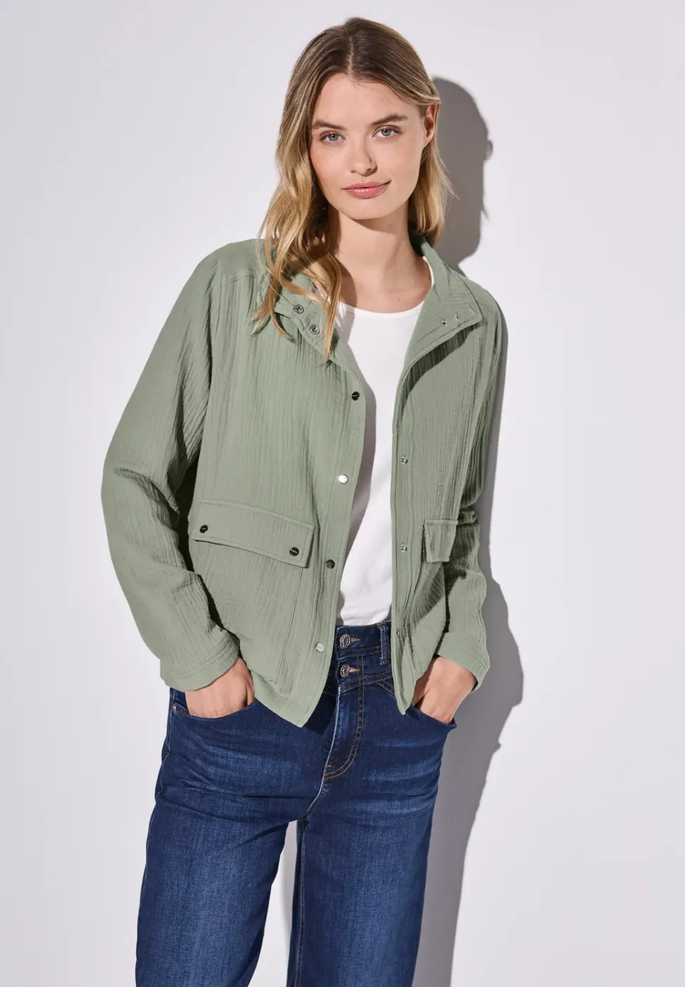 Musselin Jacke
