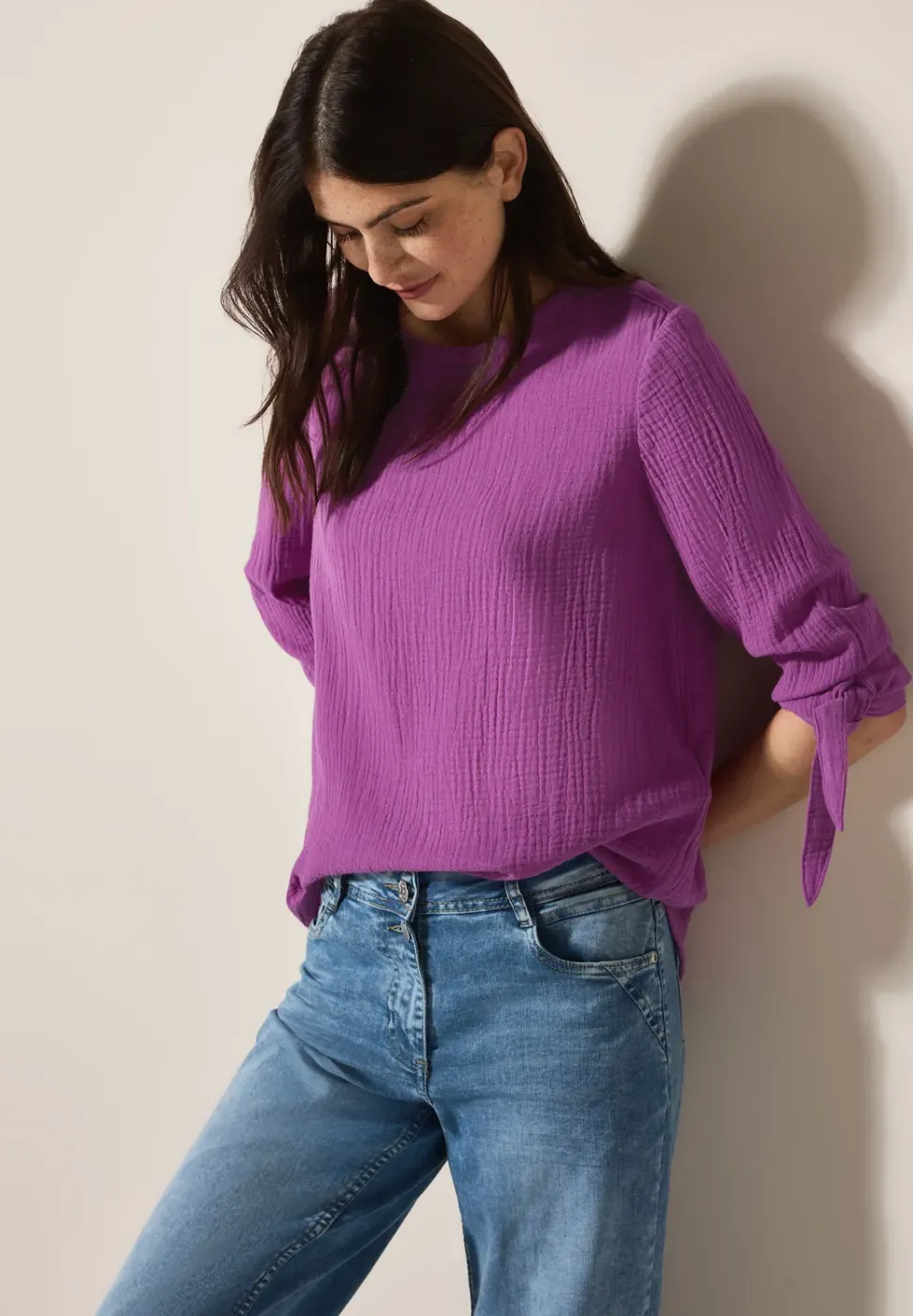Musselin Bluse