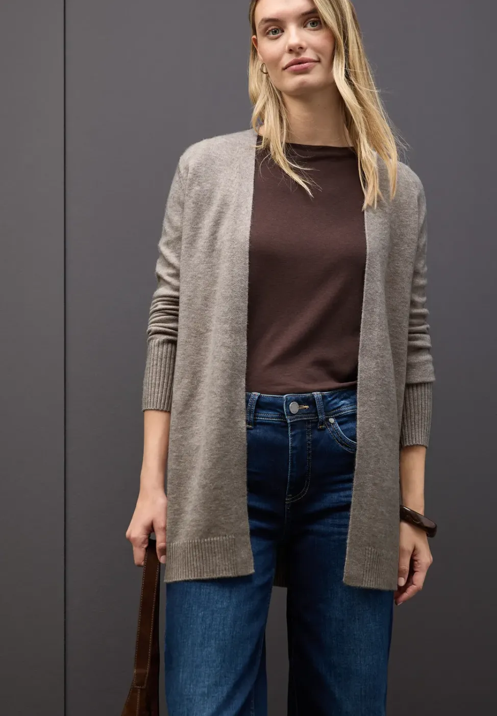 Offener Cardigan