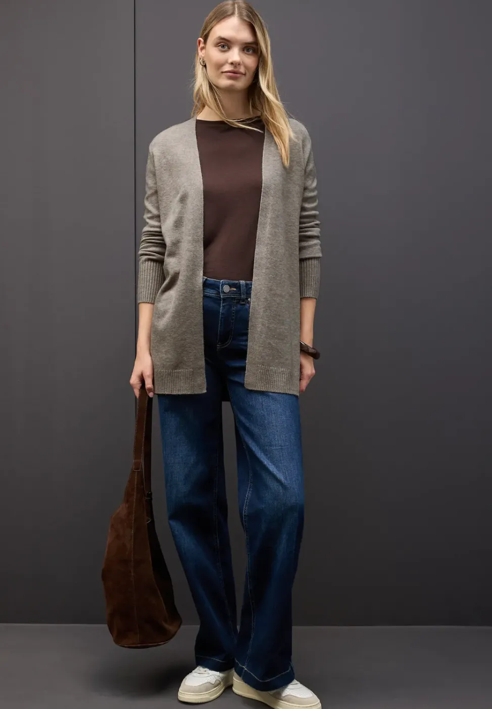 Offener Cardigan