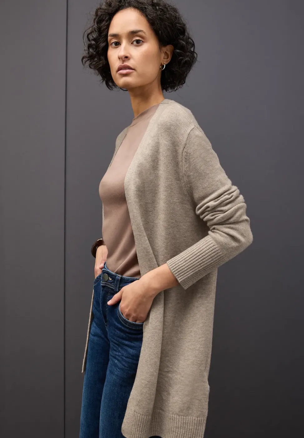 Offener Cardigan