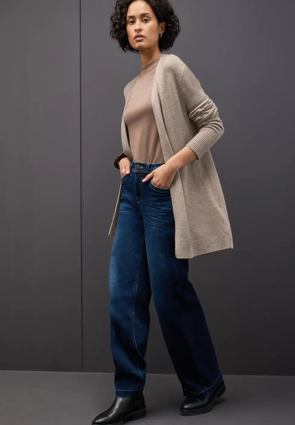 Offener Cardigan