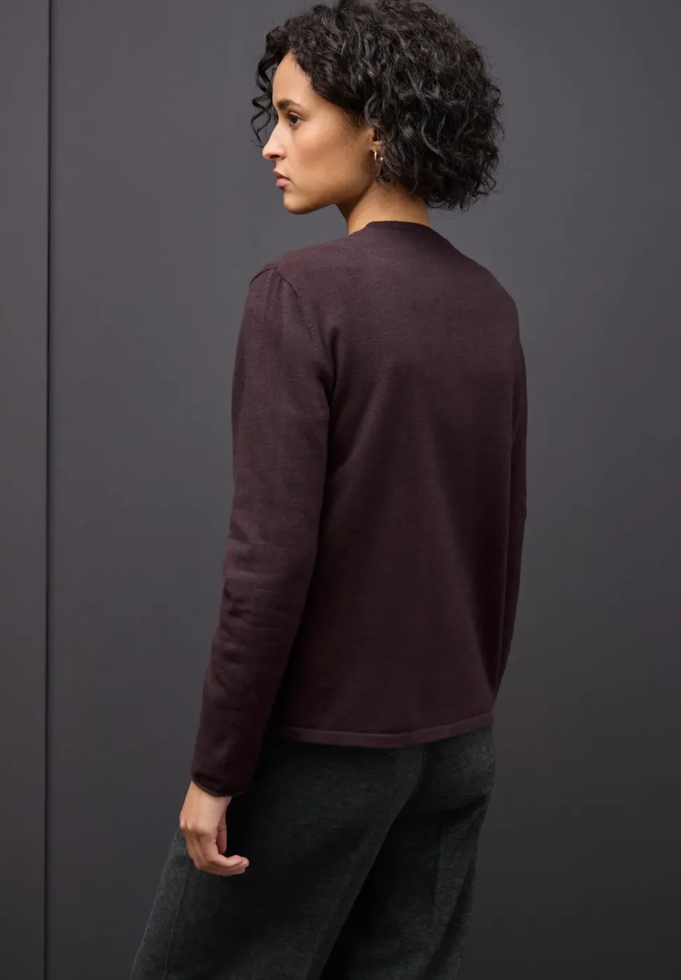 Offener Cardigan