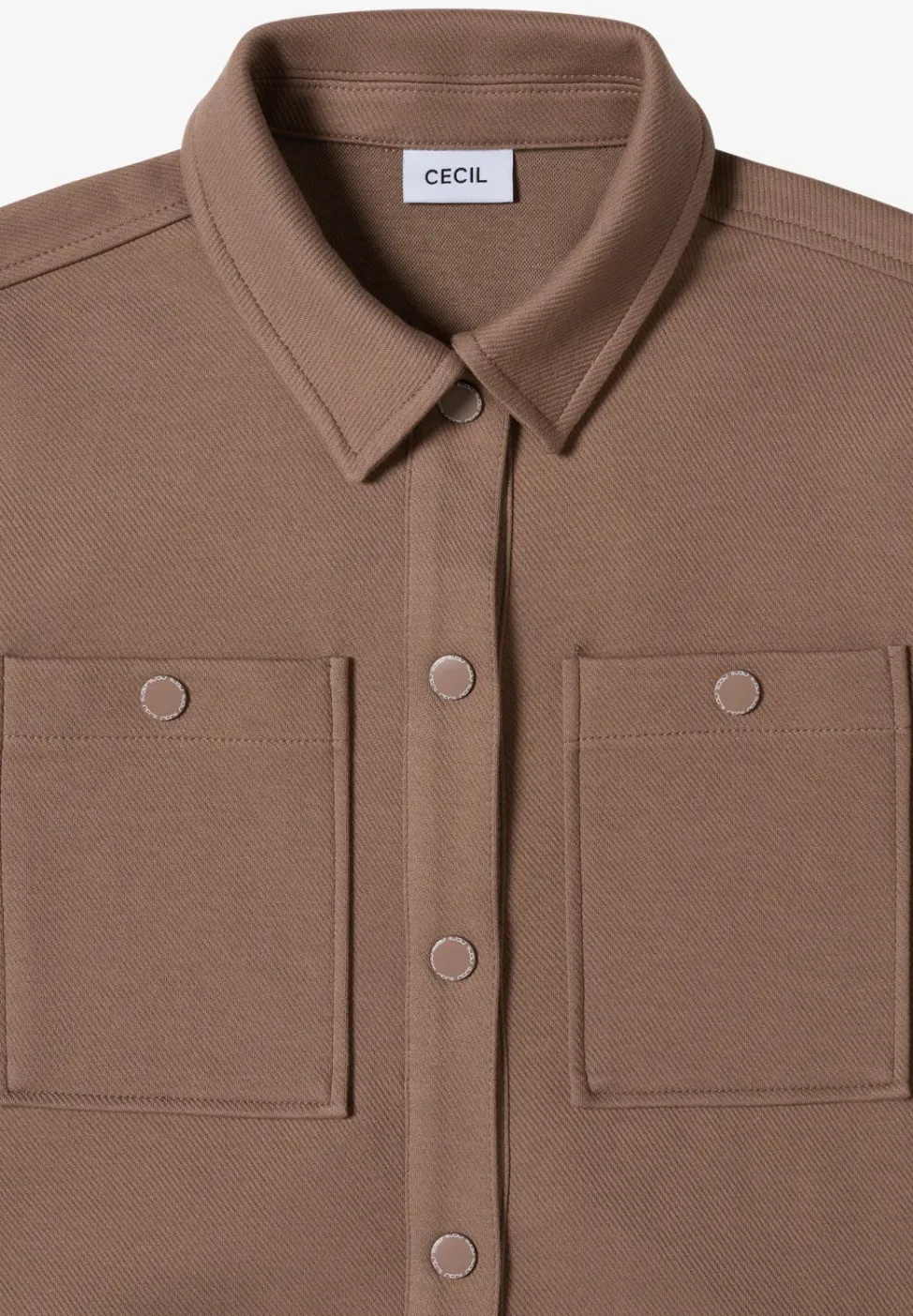 Overshirt mit Struktur