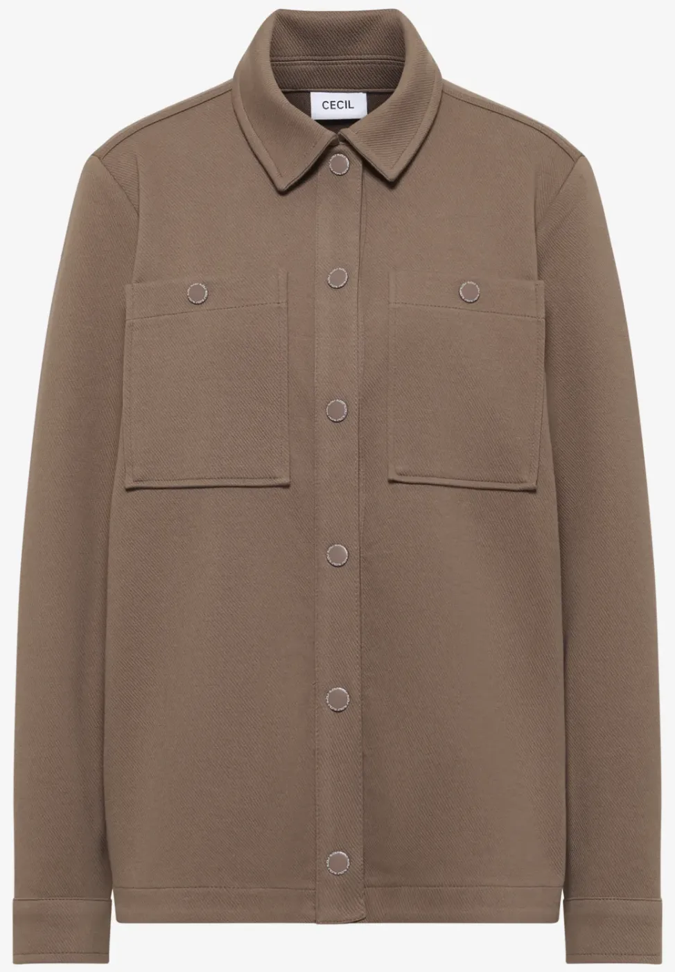 Overshirt mit Struktur