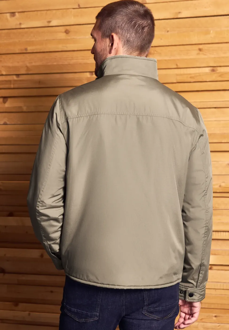 Overshirt mit Teddy-Futter