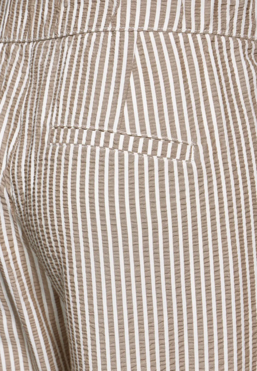 Paperbag Seersucker Hose