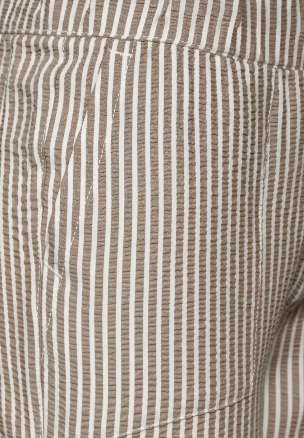 Paperbag Seersucker Hose