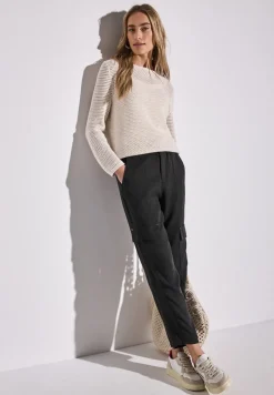 Paperbag Hose im Cargo-Look
