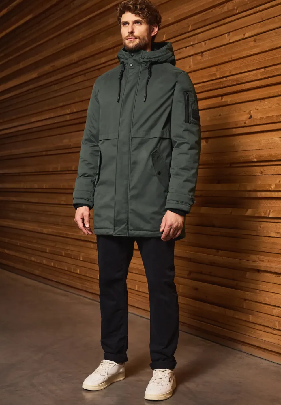 Parka mit Kapuze