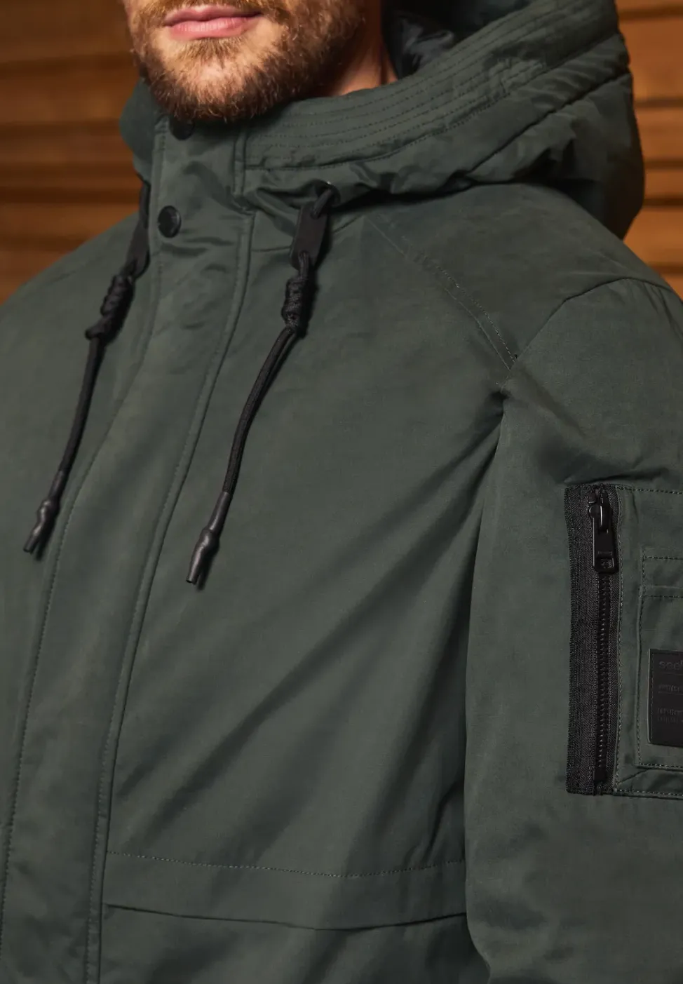 Parka mit Kapuze