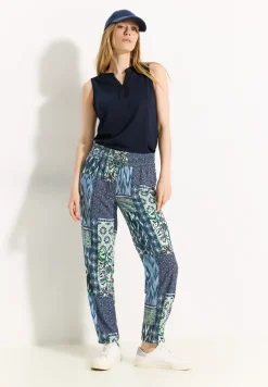 Patchwork Print Hose